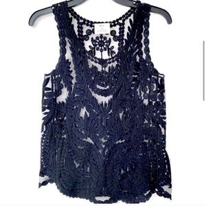 Urban Outfitters Pins and Needles Black Top